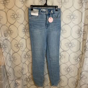 Women's Next Skinny High-Rise Blue Jeans Size 12 Regular